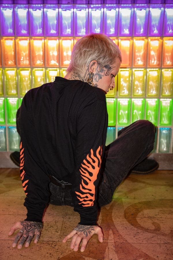 True Blue Tattoo Convention 2025 Long Sleeve Black - Afbeelding 4