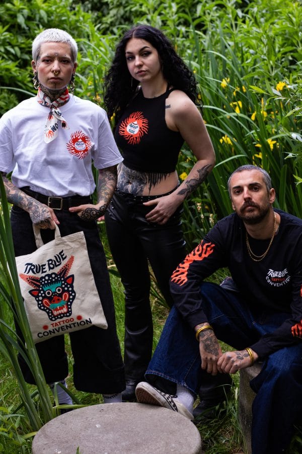 True Blue Tattoo Convention 2025 Croptop - Afbeelding 2